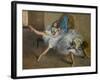 In a repetition room (detail). 1890-1892. Oil on canvas.-Edgar Degas-Framed Giclee Print