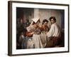 In a Roman Osteria, 1866-Carl Bloch-Framed Giclee Print