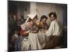 In a Roman Osteria, 1866-Carl Bloch-Mounted Giclee Print