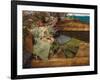 In a Rose Garden-Sir Lawrence Alma-Tadema-Framed Giclee Print