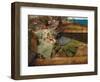 In a Rose Garden-Sir Lawrence Alma-Tadema-Framed Giclee Print