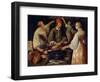 In a Shop, Late 16th or Early 17th Century-Lodewijk Toeput-Framed Giclee Print