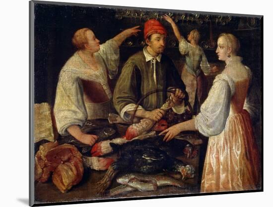 In a Shop, Late 16th or Early 17th Century-Lodewijk Toeput-Mounted Giclee Print