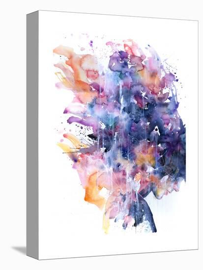 In A Single Moment All Her Greatness Collapsed-Agnes Cecile-Stretched Canvas