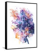 In A Single Moment All Her Greatness Collapsed-Agnes Cecile-Framed Stretched Canvas