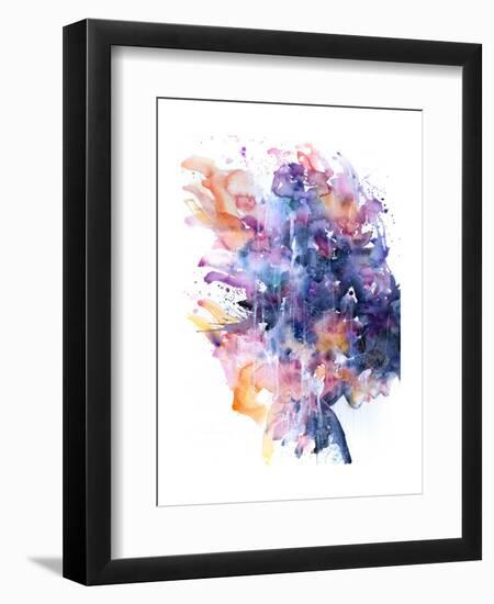 In A Single Moment All Her Greatness Collapsed-Agnes Cecile-Framed Art Print