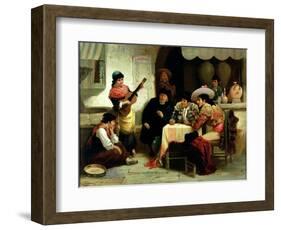 In a Spanish Tavern-Robert Kemm-Framed Giclee Print