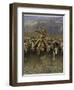 In a Stampede-Frederic Sackrider Remington-Framed Premium Giclee Print