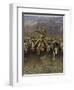 In a Stampede-Frederic Sackrider Remington-Framed Premium Giclee Print