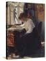 In a Study-Sergei Arsenyevich Vinogradov-Stretched Canvas