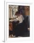 In a Study-Sergei Arsenyevich Vinogradov-Framed Giclee Print