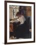 In a Study-Sergei Arsenyevich Vinogradov-Framed Giclee Print