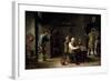 In a Tavern, 1640S-David Teniers the Younger-Framed Giclee Print