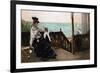 In a Villa on the Beach-Berthe Morisot-Framed Premium Giclee Print