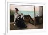 In a Villa on the Beach-Berthe Morisot-Framed Art Print