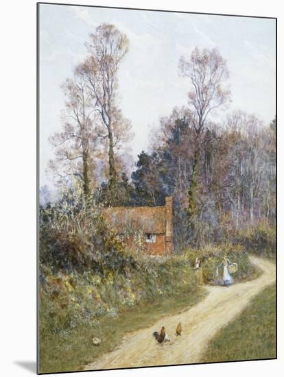 In a Witley Lane-Helen Allingham-Mounted Giclee Print