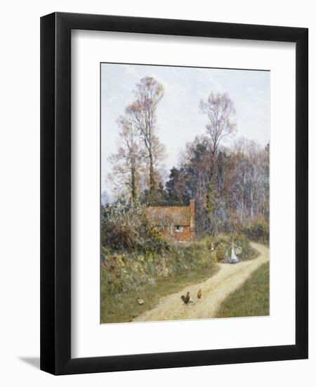 In a Witley Lane-Helen Allingham-Framed Premium Giclee Print