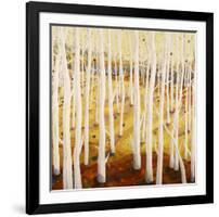 In A Yellow Wood-Jean Cauthen-Framed Art Print