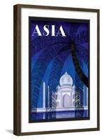 In Agra-Frank Mcintosh-Framed Art Print