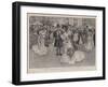 In Aid of Charing Cross Hospital, the Bazaar at the Albert Hall-Frank Craig-Framed Giclee Print