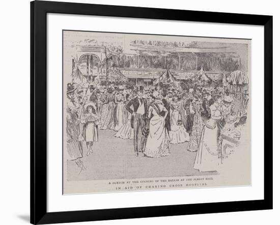 In Aid of Charing Cross Hospital-Alexander Stuart Boyd-Framed Giclee Print