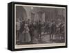 In Aid of the War Fund, a Procession of Spanish Students in Gibraltar-Frederic De Haenen-Framed Stretched Canvas