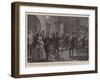 In Aid of the War Fund, a Procession of Spanish Students in Gibraltar-Frederic De Haenen-Framed Giclee Print