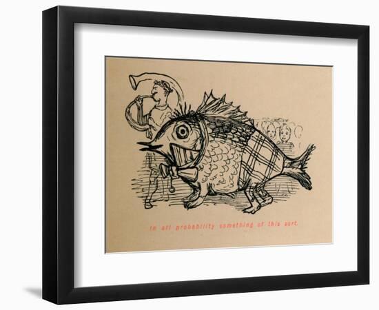 'In all probabilty something of this sort', 1852-John Leech-Framed Premium Giclee Print