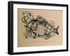 'In all probabilty something of this sort', 1852-John Leech-Framed Giclee Print