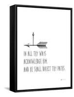 In All Thy Ways-Natasha Wescoat-Framed Stretched Canvas