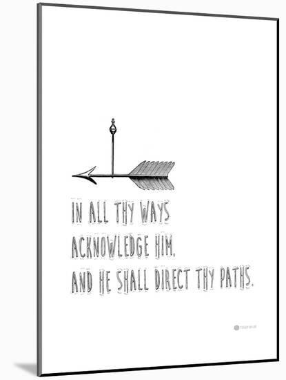 In All Thy Ways-Natasha Wescoat-Mounted Giclee Print