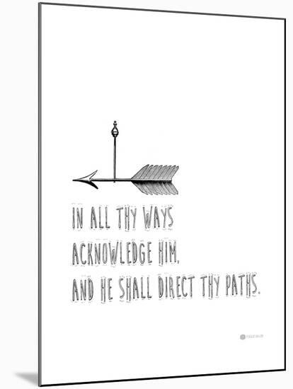 In All Thy Ways-Natasha Wescoat-Mounted Giclee Print