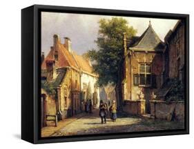 In Amsterdam-Willem Koekkoek-Framed Stretched Canvas