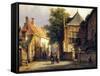 In Amsterdam-Willem Koekkoek-Framed Stretched Canvas