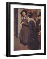 In an Anteroom-Sergei Arsenyevich Vinogradov-Framed Giclee Print