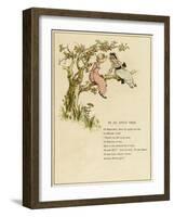 In an Apple Tree-Kate Greenaway-Framed Art Print