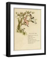 In an Apple Tree-Kate Greenaway-Framed Art Print