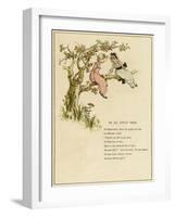 In an Apple Tree-Kate Greenaway-Framed Art Print