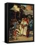 In an Arab Souq-J Carnelli-Framed Stretched Canvas