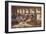 In an Australian Sheep Shearing Shed-Percy F.s. Spence-Framed Photographic Print