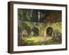 In an Old-World Garden-Thomas Edwin Mostyn-Framed Giclee Print