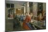 In an Orphanage, Luebeck, 1894-Gotthard Kuehl-Mounted Giclee Print