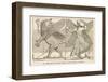 In Ancient Assyria Merodach Does Battle with a Dragon-null-Framed Photographic Print