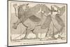 In Ancient Assyria Merodach Does Battle with a Dragon-null-Mounted Photographic Print