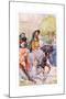 In Attendance on the Knight Was His Son-Anne Anderson-Mounted Giclee Print