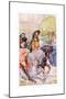 In Attendance on the Knight Was His Son-Anne Anderson-Mounted Giclee Print