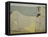 In Bed. 1891-Edouard Vuillard-Framed Stretched Canvas