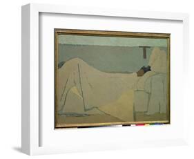 In Bed, 1891-Edouard Vuillard-Framed Giclee Print