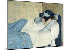 In Bed-Federigo Zandomeneghi-Mounted Giclee Print