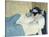 In Bed-Federigo Zandomeneghi-Stretched Canvas